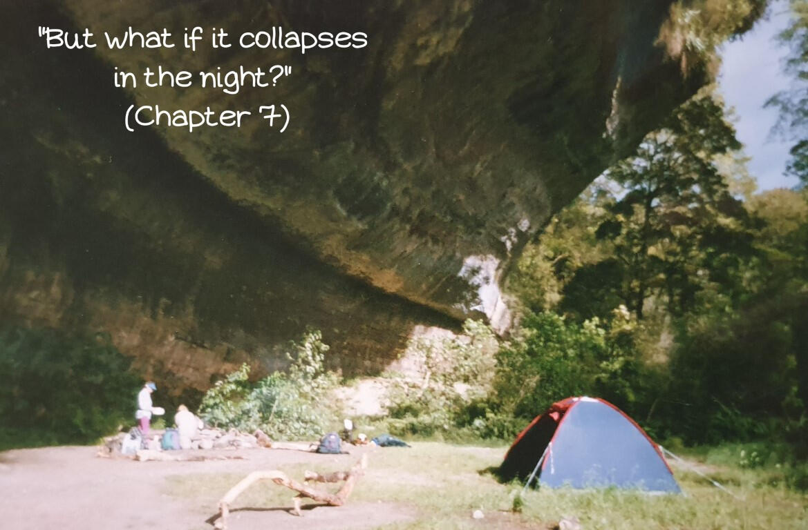 "But what if it collapses in the night?" (Chapter 7)